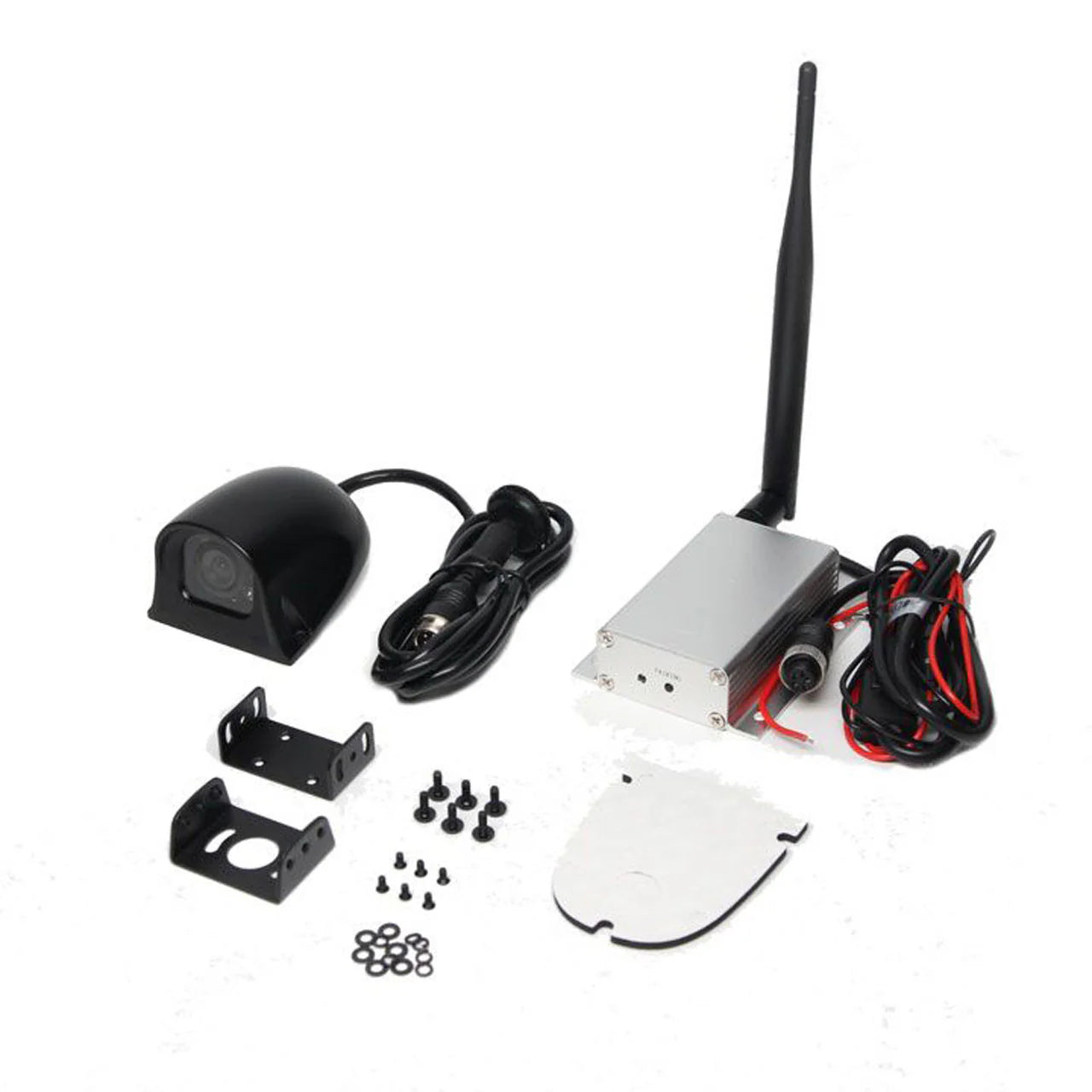 7" QV Monitor w/DVR, Both Side Cameras, Suction Cup