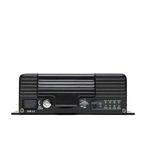 MobileMule 8180 | 9 Channel Mobile DVR with GPS and Live Video Remote Viewing (WiFi), 9" RCA Display, Western Digital Hard Drive