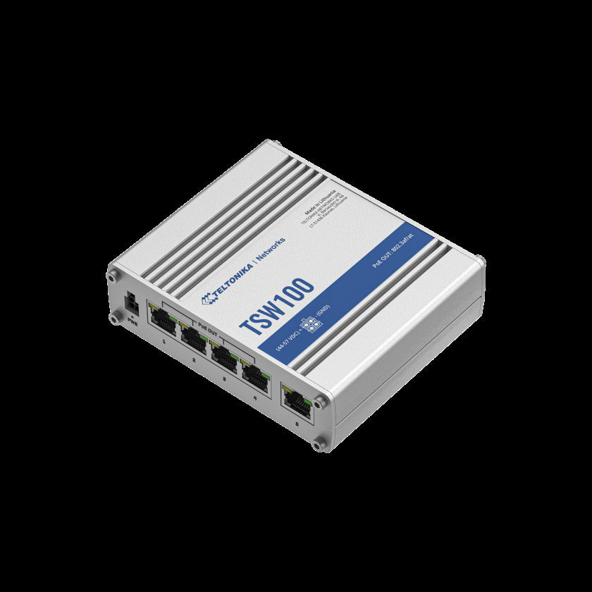 TSW100 Series INDUSTRIAL UNMANAGED POE+ SWITCH