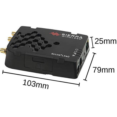 LX40, 4G LTE Router, includes 1-year AirLink Complete
