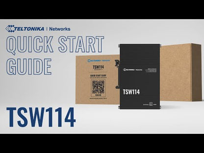 TSW114 GIGABIT DIN RAIL ETHERNET SWITCH