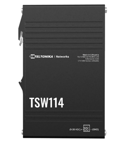 TSW114 GIGABIT DIN RAIL ETHERNET SWITCH